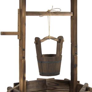 Mộc Mạc Mong Muốn Vâng Xô Trồng Cây Gỗ Linh Sam Ngoài Trời Bằng Gỗ Mong Muốn Vâng Vườn Trồng - Product Image 4