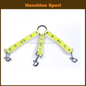 Impermeable durable running dog leash, acoplador correa de perro