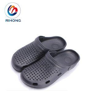 Latest Arrival Custom logo Low Price Anti-slip <strong>Men</strong> Black Eva Plastic Kitchen Chef Shoes <strong>Clogs</strong> - Product Image 3