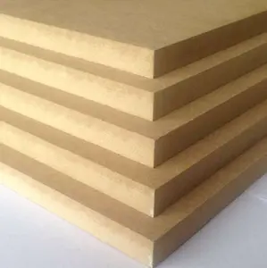 <span class=keywords><strong>A</strong></span> prueba de humedad Semi-tableros duros bajo precio cruda tablero MDF - Product Image 1