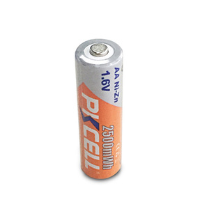 Batteria Ricaricabile Nichel-Zinco PKCELL Ni <span class=keywords><strong>Zn</strong></span> 1.6v Formato AA 2500mwh per Fotocamera Digitale - Product Image 2