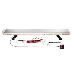 DC10-30V Kích Thước Đầy Đủ Siêu Mỏng Cảnh Báo Led Lightbar Cho Tow Truck Ems Xe