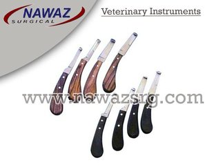 Hoof <b>Knife</b> Set Made Of High Quality Stainless Steel Horse Hoof Double Edge <b>knife</b> Veterinary Instruments Horse knifes Set - Product Image 2