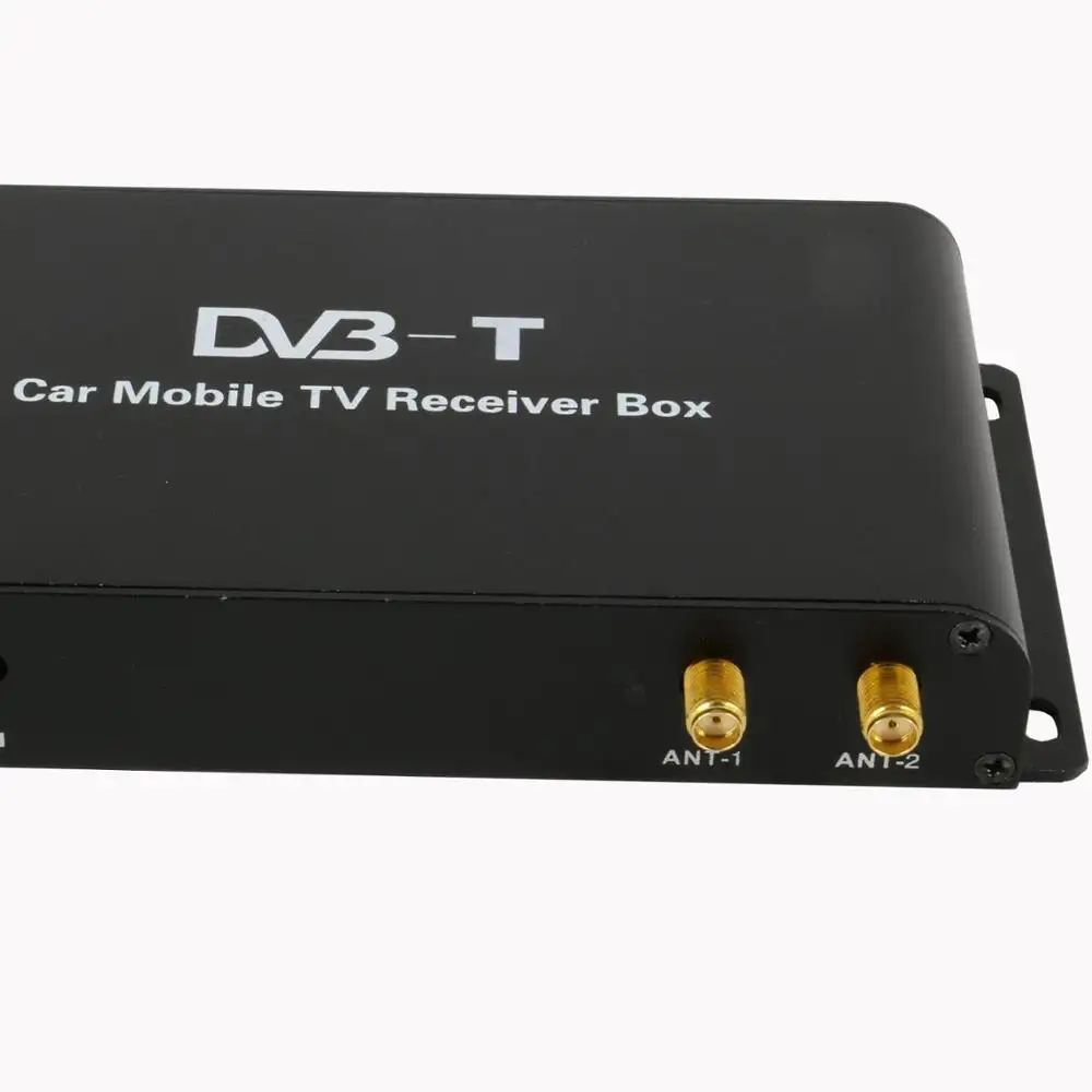 Car DVB-T TV Box TV Receiver 4 Tuner High Speed Mpeg4 Car Digital TV Tuner For Car DVD Auto Mobile DVB-T Receiver