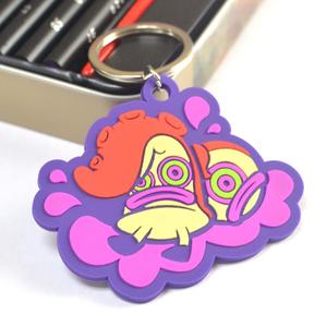 Móc Chìa Khóa Nhà Máy Khuyến Mãi 2d Hoặc <span class=keywords><strong>3d</strong></span> Cao Su Tùy Chỉnh Mềm <span class=keywords><strong>PVC</strong></span> <span class=keywords><strong>Keychain</strong></span> - Product Image 3