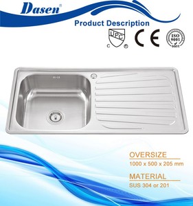 DS 9645 Model NewPremium Plastic Stopper Brass Apron Front 304 Hair Salon Wash <strong>Sink</strong> - Product Image 6