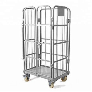 कार्गो औद्योगिक कंटेनर पिंजरे के लिए पिंजरे ट्रॉली - Product Image 3