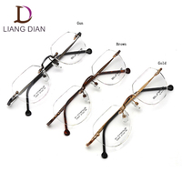 Monturas de Gafas sin Aro de Titanio con Bisagras de Calidad