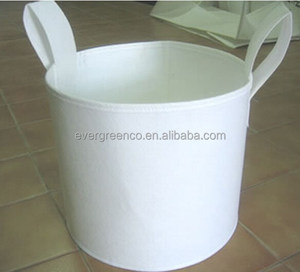 Maceta de flores de jardín no tejida recubierta de estilo rural, macetas <span class=keywords><strong>para</strong></span> árboles y plantas, uso de suelo, maceta de diseño de fieltro - Product Image 2