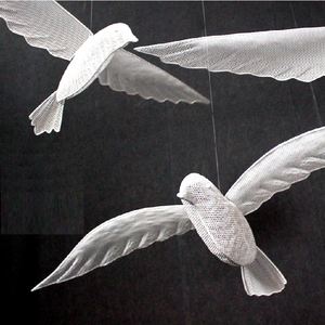 Nuevo diseño <span class=keywords><strong>de</strong></span> decoración para bodas, colgante <span class=keywords><strong>de</strong></span> rejilla <span class=keywords><strong>de</strong></span> pájaros, 2018 - Product Image 3