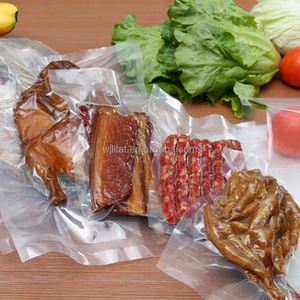 food grade certified custom printed heat seal plastic embossed vacuum bag flat bag