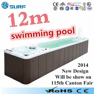 Chine Top 3 piscine fournisseur 12 metros autoportante <span class=keywords><strong>pas</strong></span> <span class=keywords><strong>cher</strong></span> en fiber de verre jet piscine spa - Product Image 2