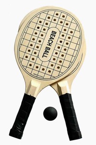Raqueta de madera de alta calidad, juego de pala, dos murciélagos, una pelota con juego de <span class=keywords><strong>ajedrez</strong></span>, venta al por mayor - Product Image 3