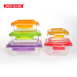 Icoo — ensemble de conteneurs alimentaires en verre, 10 pièces, stockage des aliments à emporter - Product Image 3