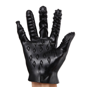 <span class=keywords><strong>Guante</strong></span> de Masaje y Masturbación de PVC con Diferentes Diseños y Estilos para Coquetear - Product Image 6