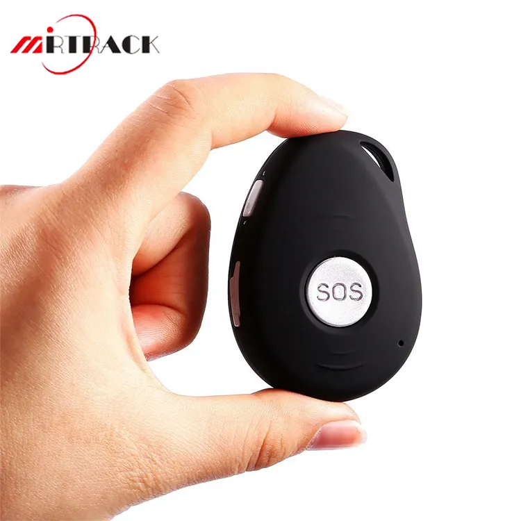 EV07 Enfants Personnes Âgées SOS Petite Taille Portable GPS Smart Tracker avec Base de Charing Sans Fil, traqueur gps sans carte sim