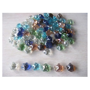 Gems en verre de forme ronde, ellipse, carrée, cœur, fleur, papillon, étoile, colorées - Product Image 1