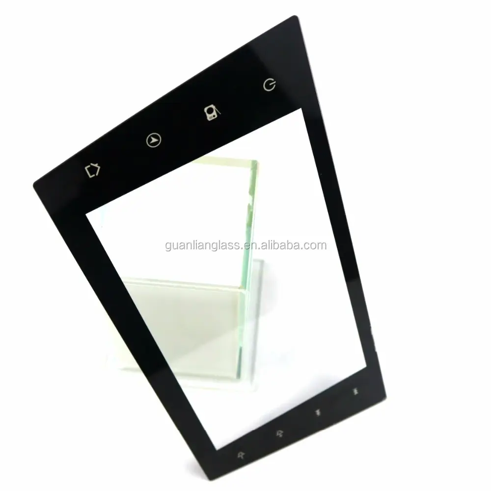 Miếng Che Màn Hình Cảm Ứng Lcd Cường Lực Mặt Trước Được Đánh Bóng Cạnh 0.7Mm Miếng Che Màn Hình Tùy Chỉnh Màn Hình Hiển Thị Lcd Thay Thế Cho Tv