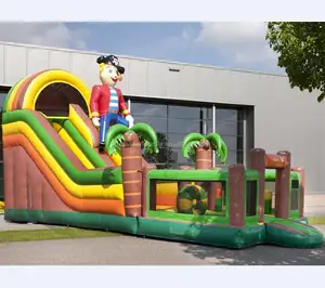 Factory outlet inflatable pirate slide