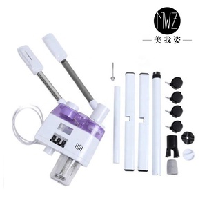 เครื่องพ่น<span class=keywords><strong>ไอ</strong></span>น้ำสำหรับใบหน้าแบบ2-in-1พร้อมเทคโนโลยีอัลตราซาวด์วัสดุพลาสติกรูปแบบเหลวดีไซน์แบบพกพา<span class=keywords><strong>ส</strong></span>ำหรับบรรเทาอาการ<span class=keywords><strong>ไอ</strong></span>เย็นและไอ - Product Image 4