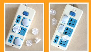 Producto de seguridad para niños Cubiertas de toma de corriente Protectores de enchufe de pared para seguridad de bebés - Product Image 3