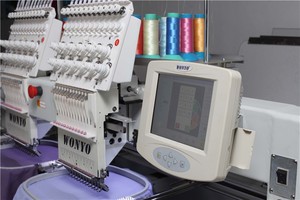 bordado de la máquina de coser equipo a la venta dos cabezal de la máquina de bordado Wonyo WY902C hecho en China de buena calid - Product Image 2