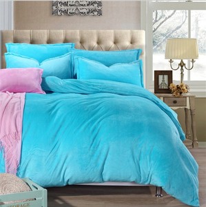 New Winter Polar <strong>Fleece</strong> <strong>Bed</strong> Sheet <strong>Set</strong> for Wholesale - Product Image 1