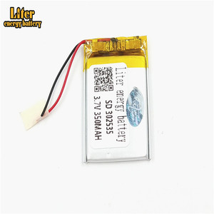Rechargeable battery lithium polymer battery battery 3,7 V 302535, 350 mah Li-ion battery's warehousing - Product Image 2