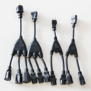 Cordon D'alimentation Standard Câble Diviseur (NEMA 5-15 P à <span class=keywords><strong>2x</strong></span> IEC-320-C13) - Product Image 2
