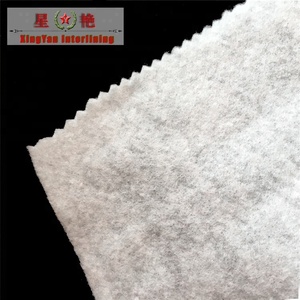Fabricación china de polietileno forro de guata de poliéster al por mayor no tejida perforada aguja acolchado guata utilizado como guantes battings - Product Image 3