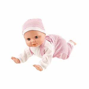 16 Zoll Electronic Crawl Reborn Silikon Baby puppe Geschenkset für Kinder vom Spielzeug hersteller