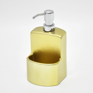 Elegante cocina plata dispensador de jabón líquido bomba de plástico - Product Image 3