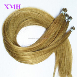 Beyaz kadınlar <span class=keywords><strong>i</strong></span>çin toptan fiyat Brezilyalı <span class=keywords><strong>I</strong></span> ipucu insan saç uzatma - Product Image 3