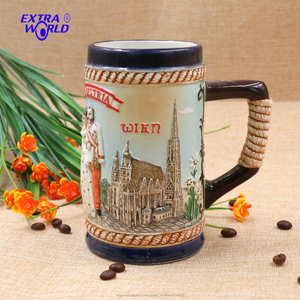 Mejor venta de café Taza de cerámica hecha a mano <span class=keywords><strong>Austria</strong></span> recuerdo taza para beber - Product Image 1