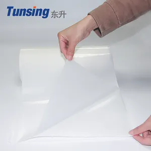 Milk White Translucent Patch Materials Bonding Glue Pes Hot Melt Adhesive Film For Textile Fabric