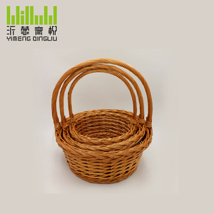 Hot Selling High Quality New Shopping Large Wicker <strong>Wall</strong> <strong>Hanging</strong> <strong>Baskets</strong> - Product Image 4
