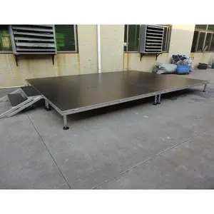 stage flooring material strong and durable used portable stage