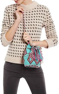 Personalizzato Popolare di Modo Colorato Piccolo Handmade Wayuu Mochila Borsa Delle Donne Crochet di Un Sacchetto di Spalla - Product Image 5