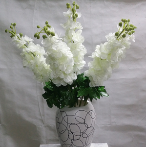 Flores Artificiales de Seda al por Mayor, <span class=keywords><strong>Delphinium</strong></span> Artificial - Product Image 6