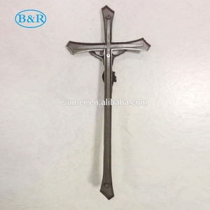 BD001 Bia Mộ Trang Trí Nghĩa Trang Bằng Đồng Trang Trí <span class=keywords><strong>Cross</strong></span> Crucifix - Product Image 3