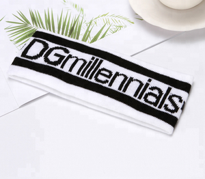 Diadema Deportiva de Punto Acrílico Jacquard Personalizada para Hombre y Mujer con Logotipo Personalizado - Product Image 4
