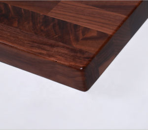Bloque de carnicero de madera de nogal negro, americano, sólido, articulación de dedo, mesa superior - Product Image 4