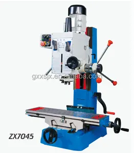 gear head zx7045 milling machine and drilling