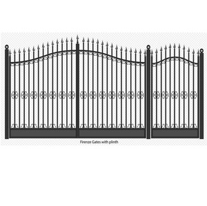 Porte coulissante automatique en acier à sécurité renforcée personnalisée - Product Image 5