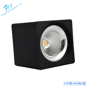 Superficie montada led downlight cuadrado precio cob aluminio downlight vivienda - Product Image 1
