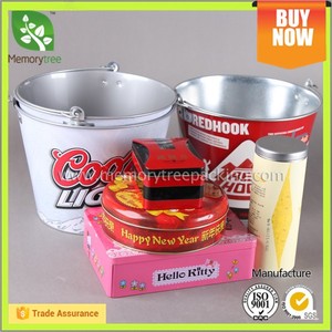 5L QT kẽm tấm mạ kẽm kim loại mát biểu tượng tùy chỉnh Ice Bucket mở chai bia xô kẹp cho bên nhà nước giải khát bồn - Product Image 3