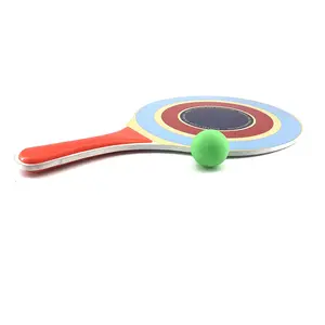 Raquette de Tennis en bois personnalisable, pour Sports de raquette, en intérieur et extérieur, pour raquette, jeu de raquette, en plein air