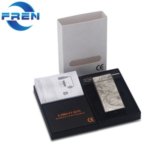 FR-103 Sang Trọng Bán Buôn Điện Hồ Quang Kép Plasma Windproof Flameless Kẽm Hợp Kim Biểu Tượng Tùy Chỉnh Nhẹ Hơn Tốt Nhất Quà Tặng Doanh Nghiệp - Product Image 6