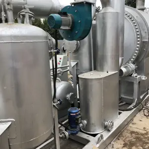 Máquina de pyrolysis de pneu de resíduos reciclável montada deslizamento móvel para venda