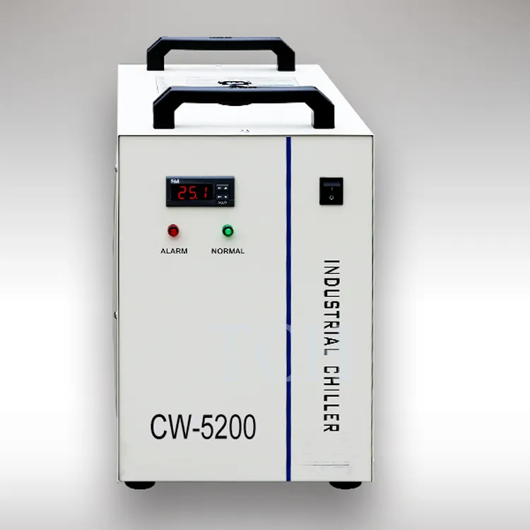 CW-5200 soğutma endüstriyel su chiller 1400 W soğutma kapasitesi